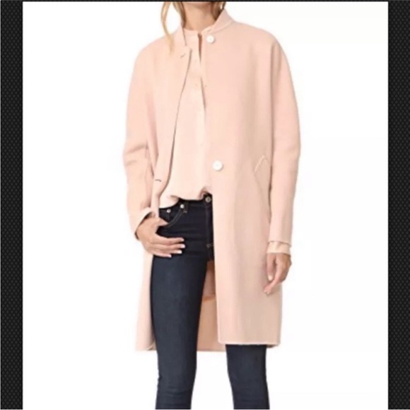 🔥🔥🔥NEW Rag & Bone Darwin Reversible Wool Cashmere Blended Coat Jacket - Picture 3 of 15